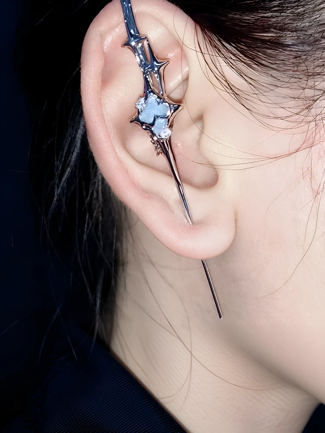 Piercing quloq, bitta