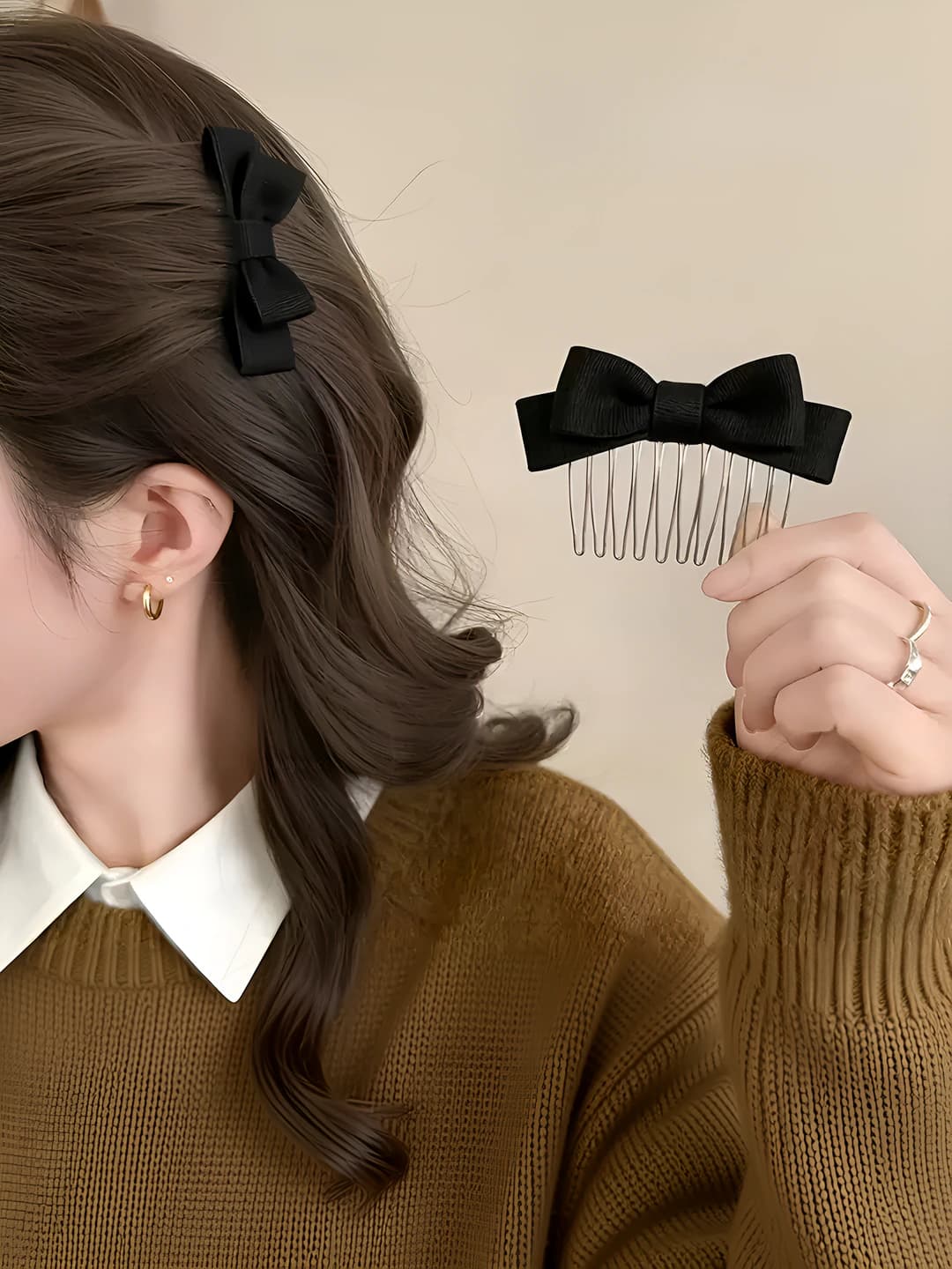 Black bow