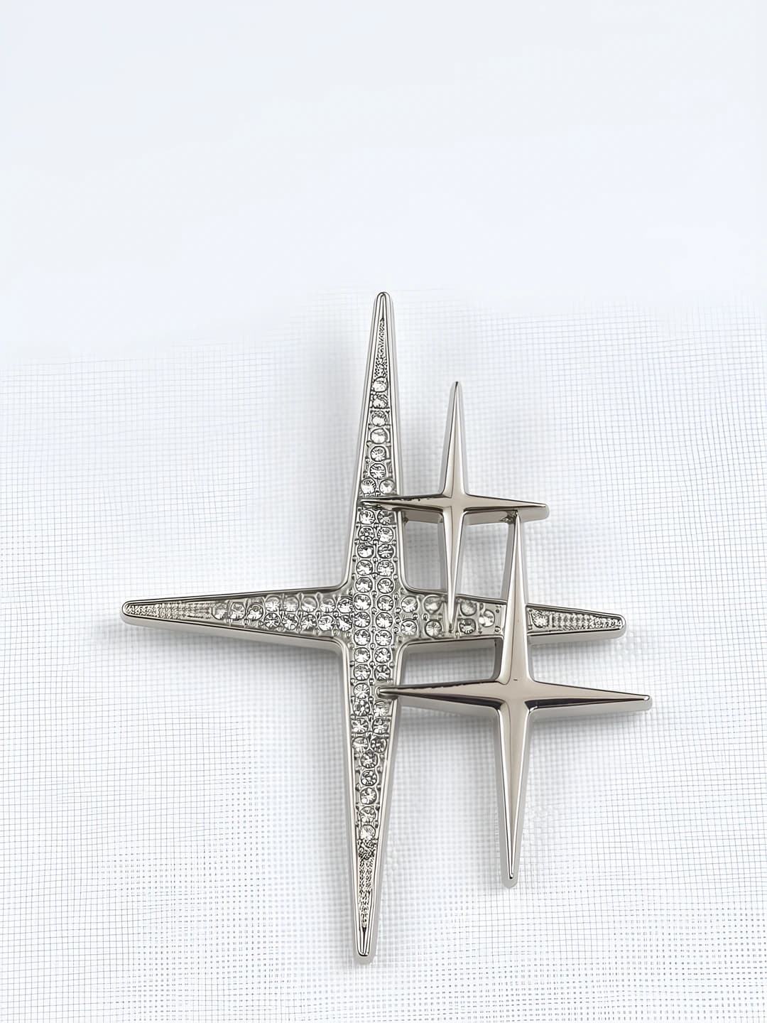 1#58 yulduz nuri/kumush-3.7cm-5cm
