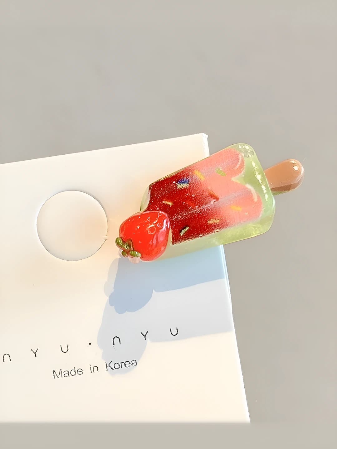 3# Ice cream, red, 3cm