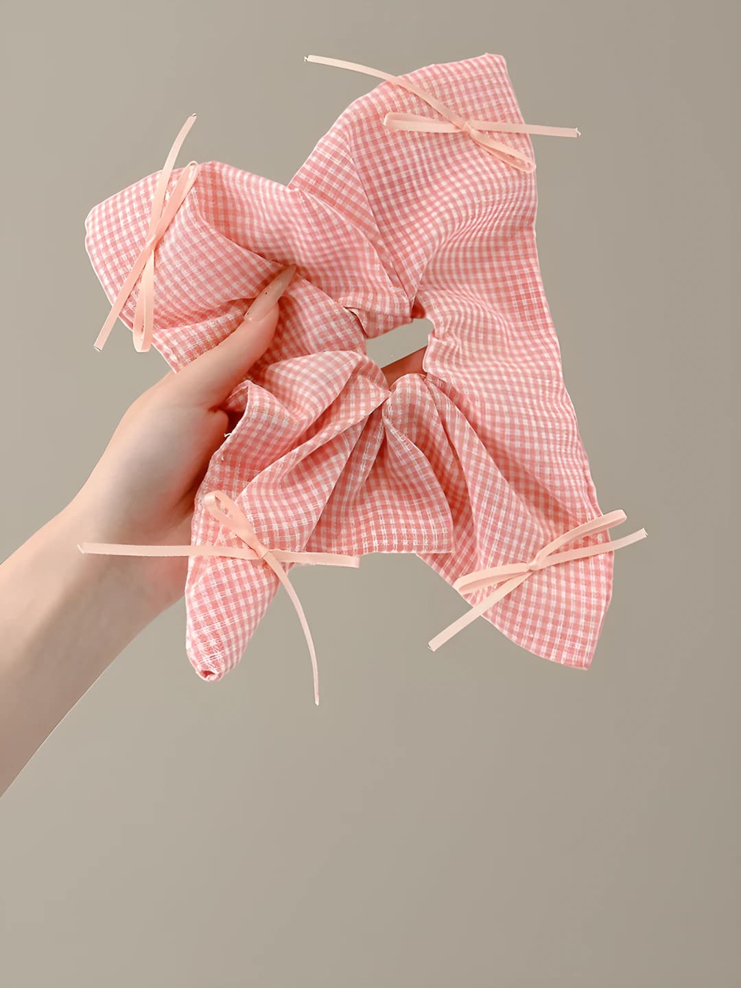 3# Pink-white square 22 cm