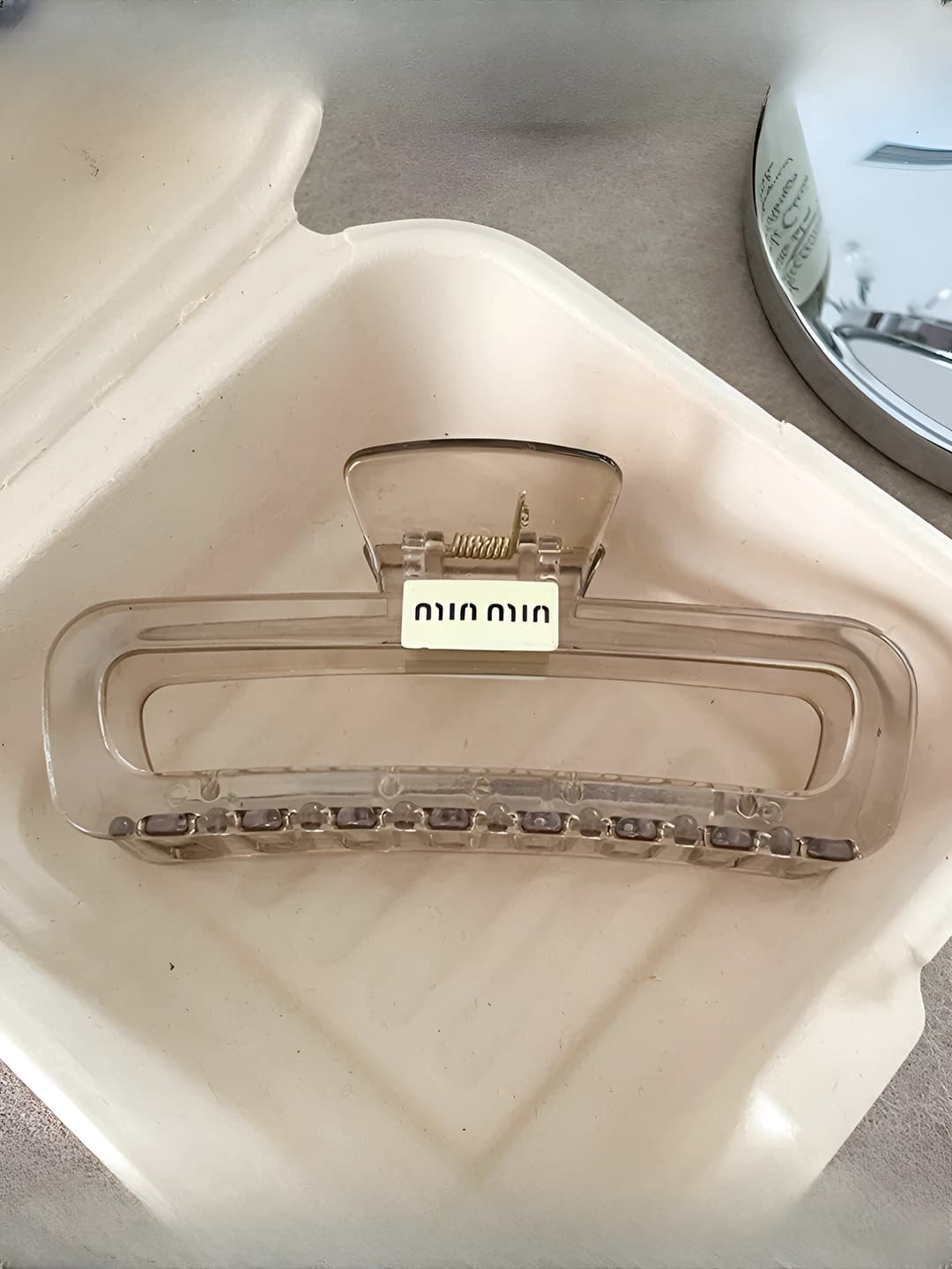 Tea color letters ~13 cm