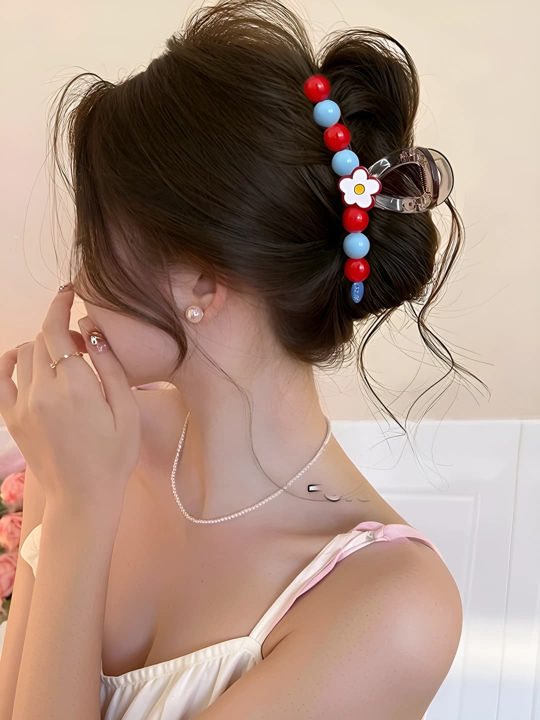 5# Кофейный мелкие цветы ~12.5 см
