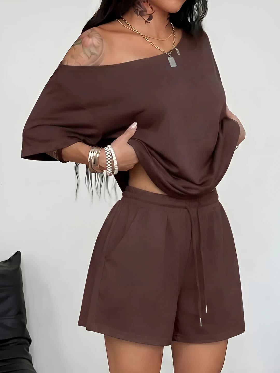 Dark brown