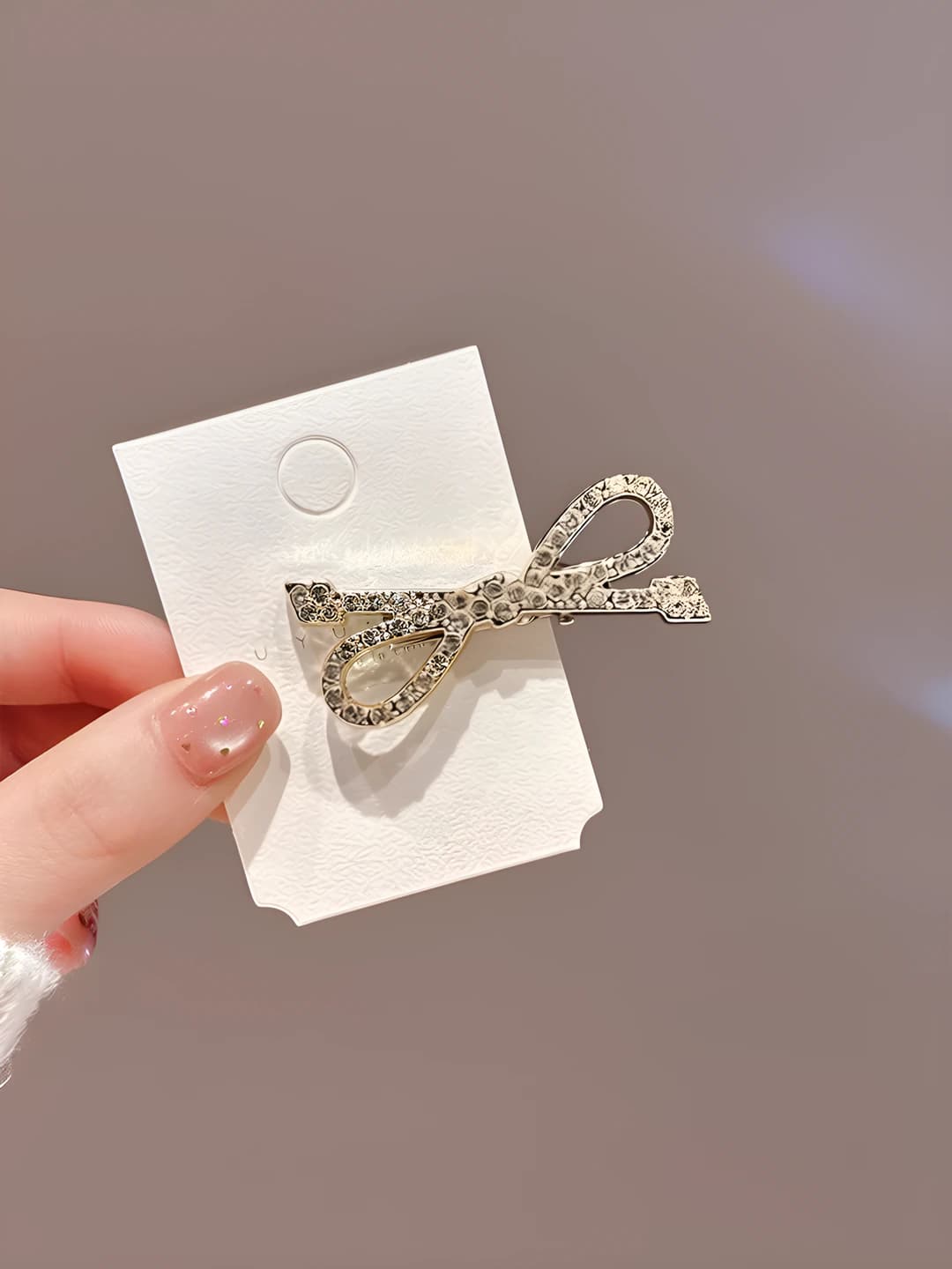 2# Oltin rang bow qisqichi - 1 dona