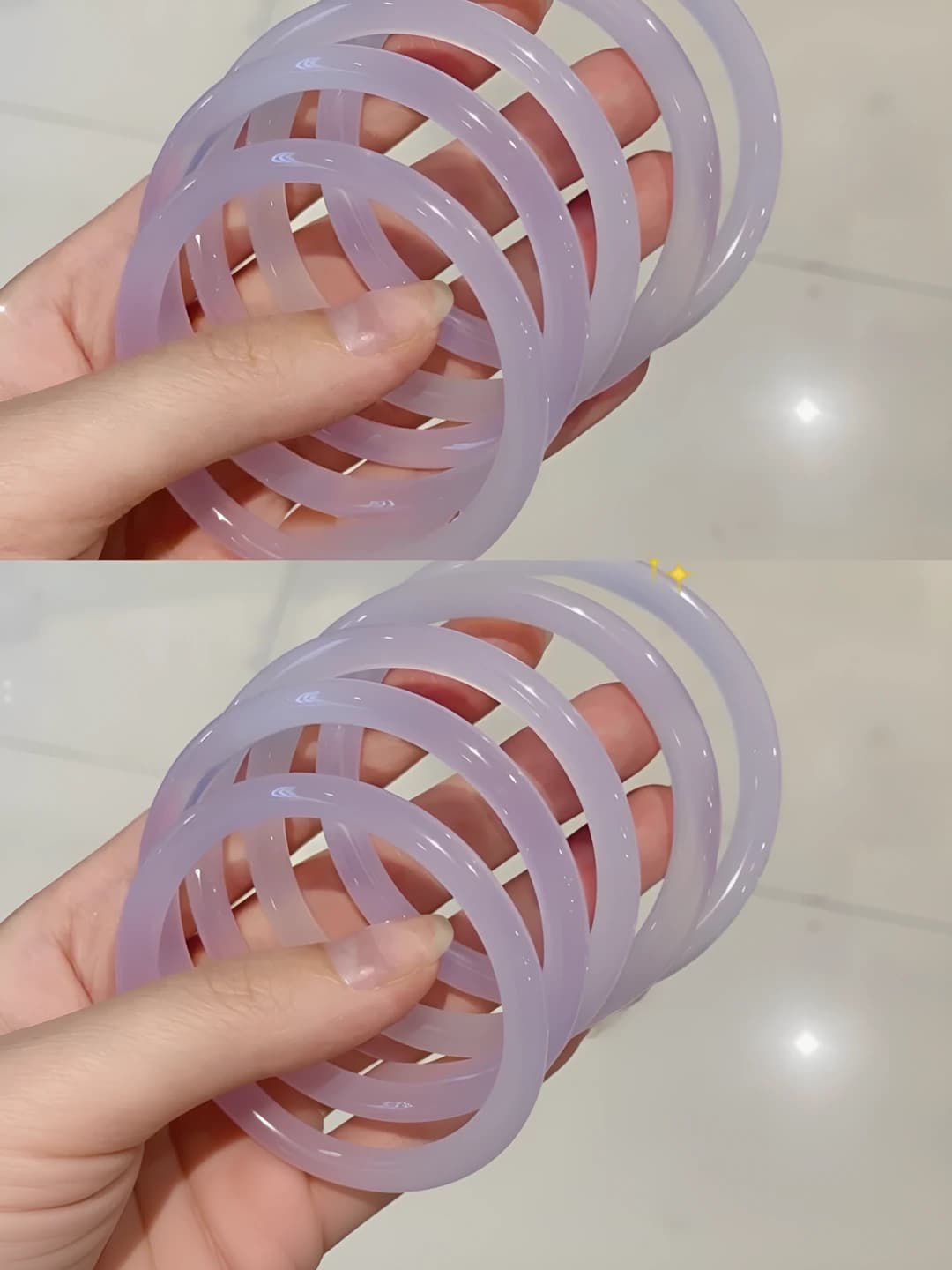 Smoky purple 1 pc, 62mm