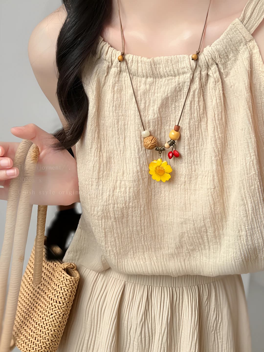Yellow resin daisy