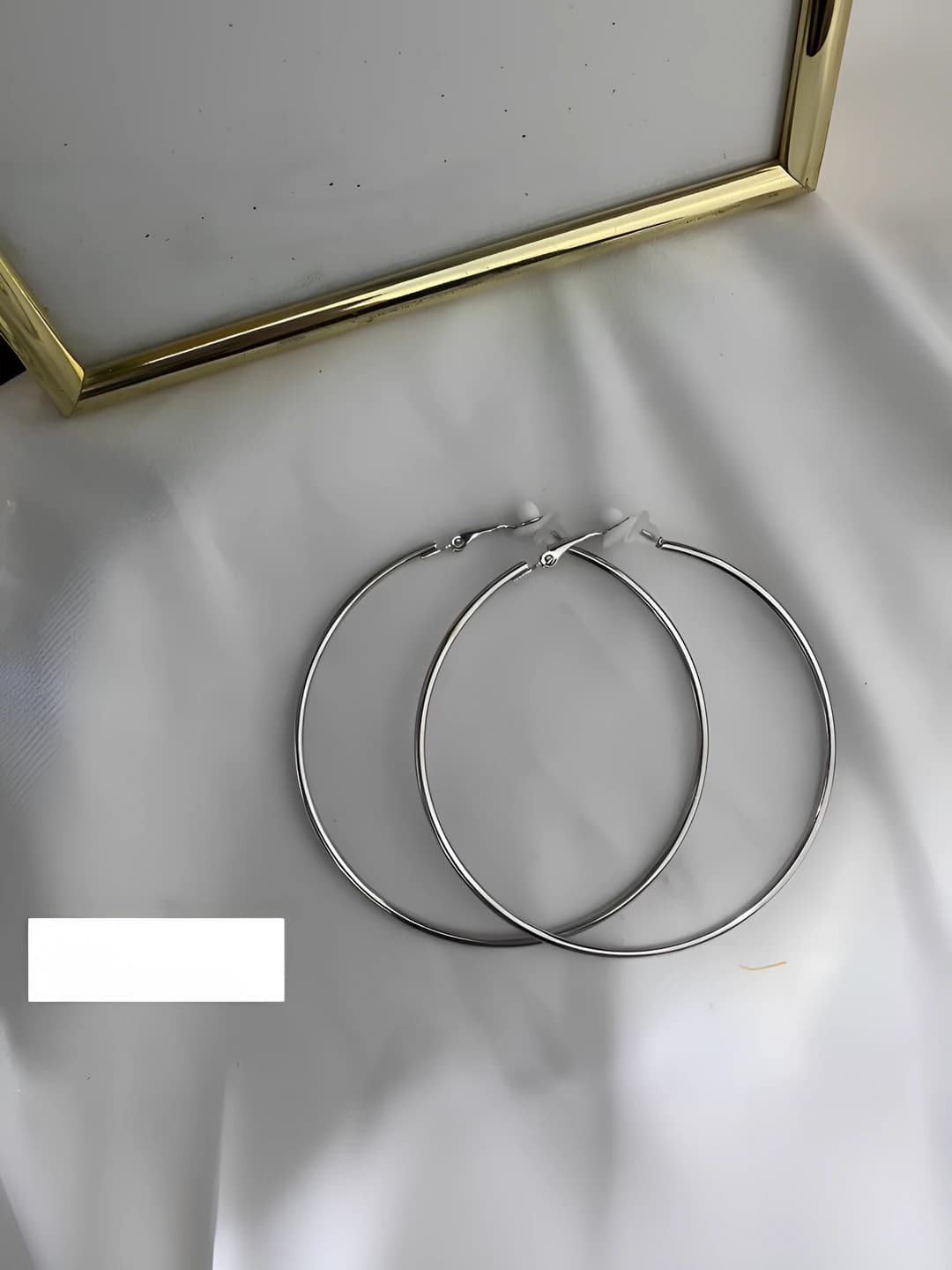 16# Large hoop ear clips 7cm