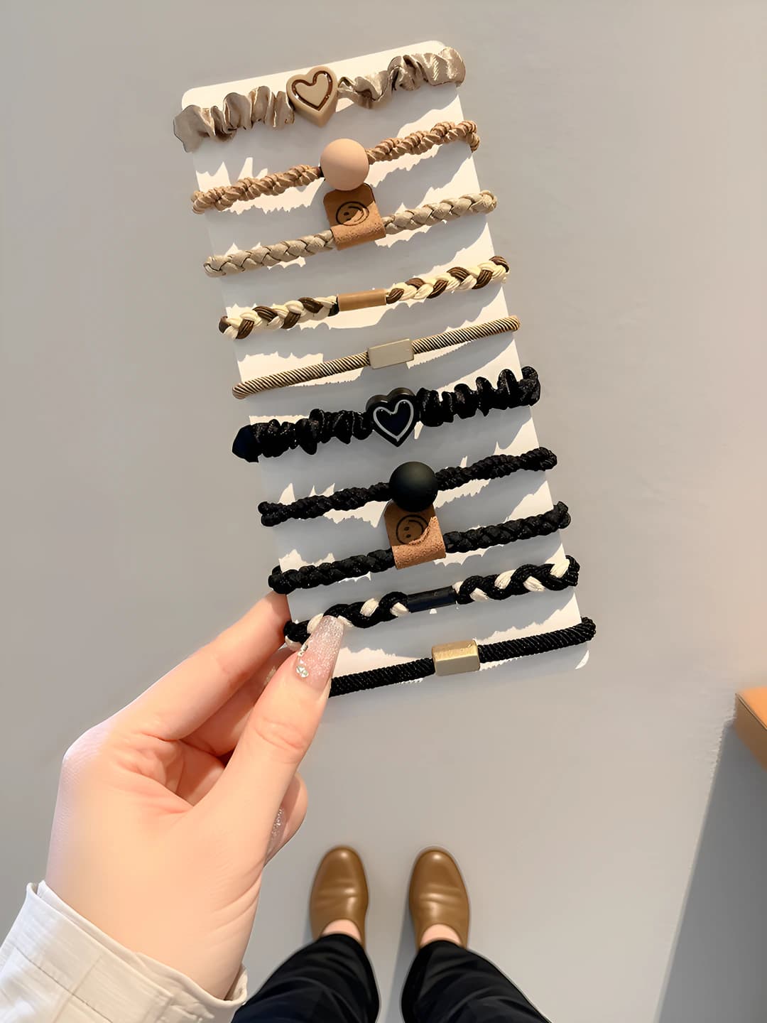 6# Black cards 10 pcs