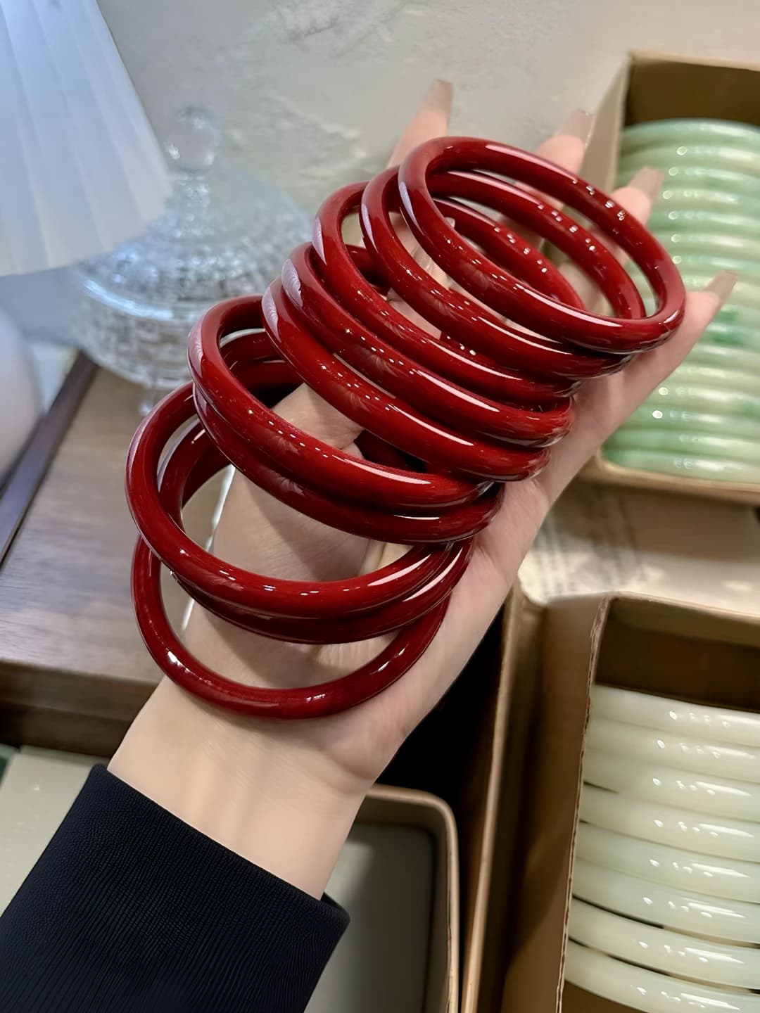 Thick style red 1 pc