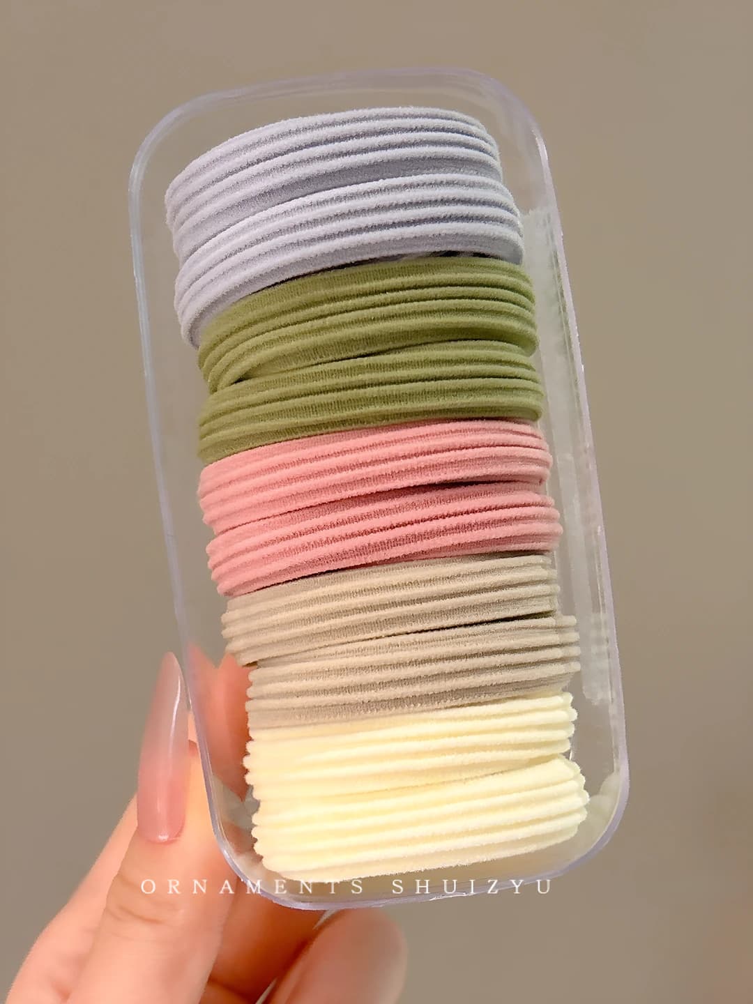 Пастельные полосы, 10 шт, 4.5 см