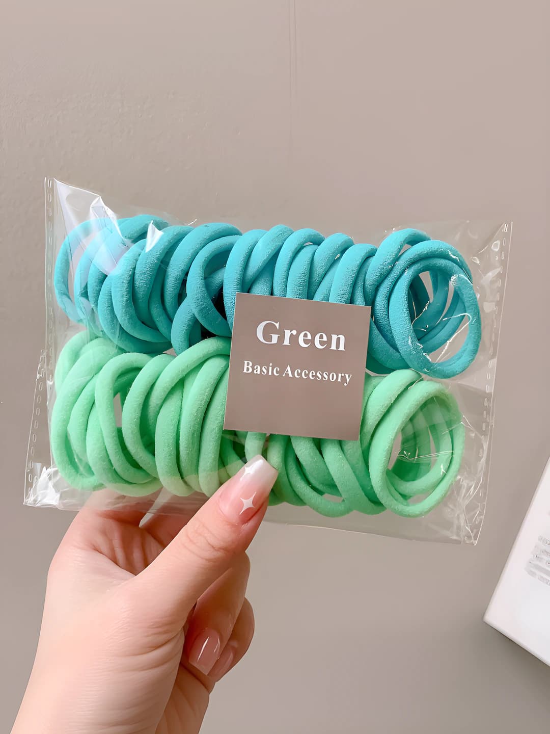 5# Green, 50 pcs (approx. 5 cm)