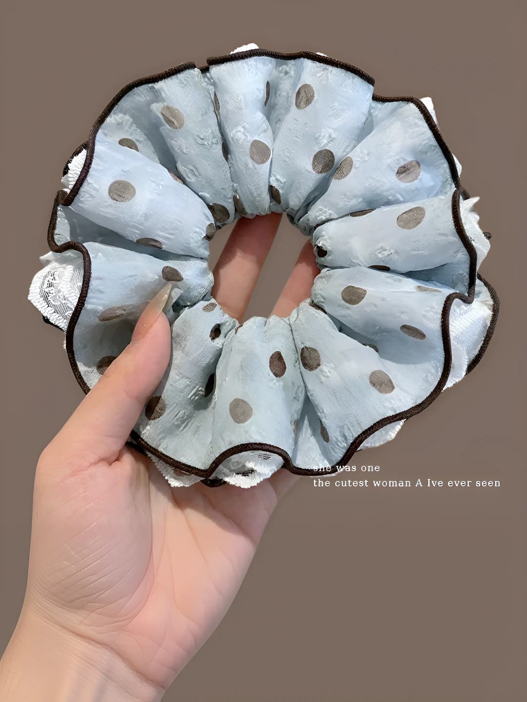 1# With white lace 15 cm fabric