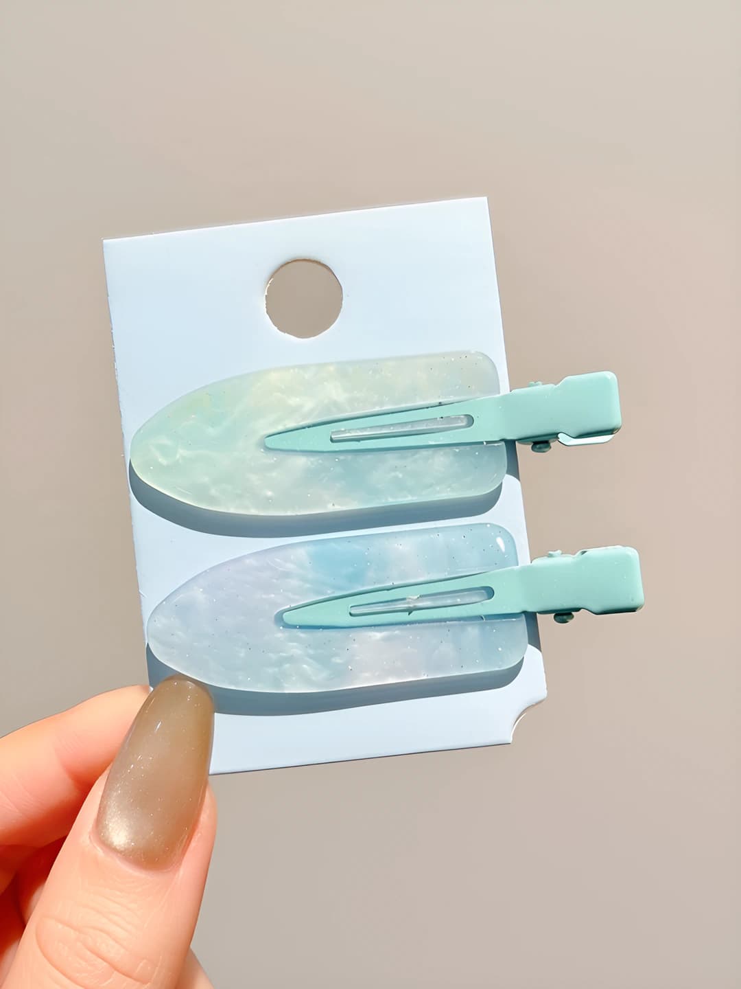 3# Lake green 2 pcs - 6.5 cm