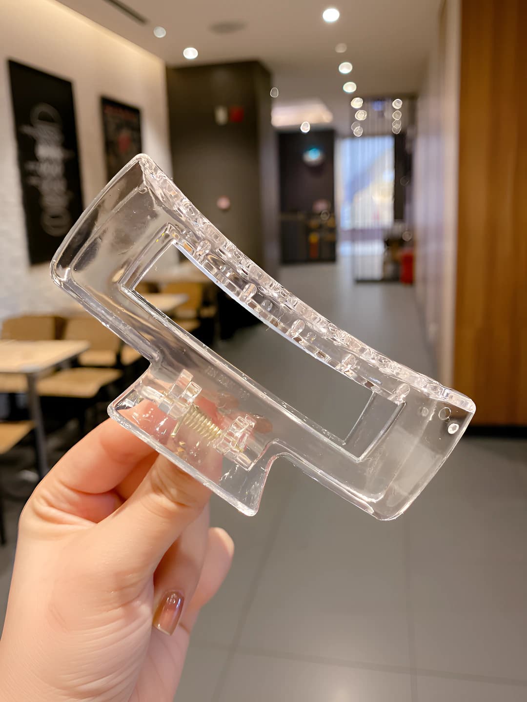 Clear large square