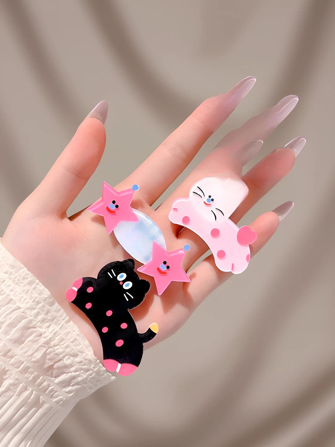 Cat, rabbit, 4 pcs