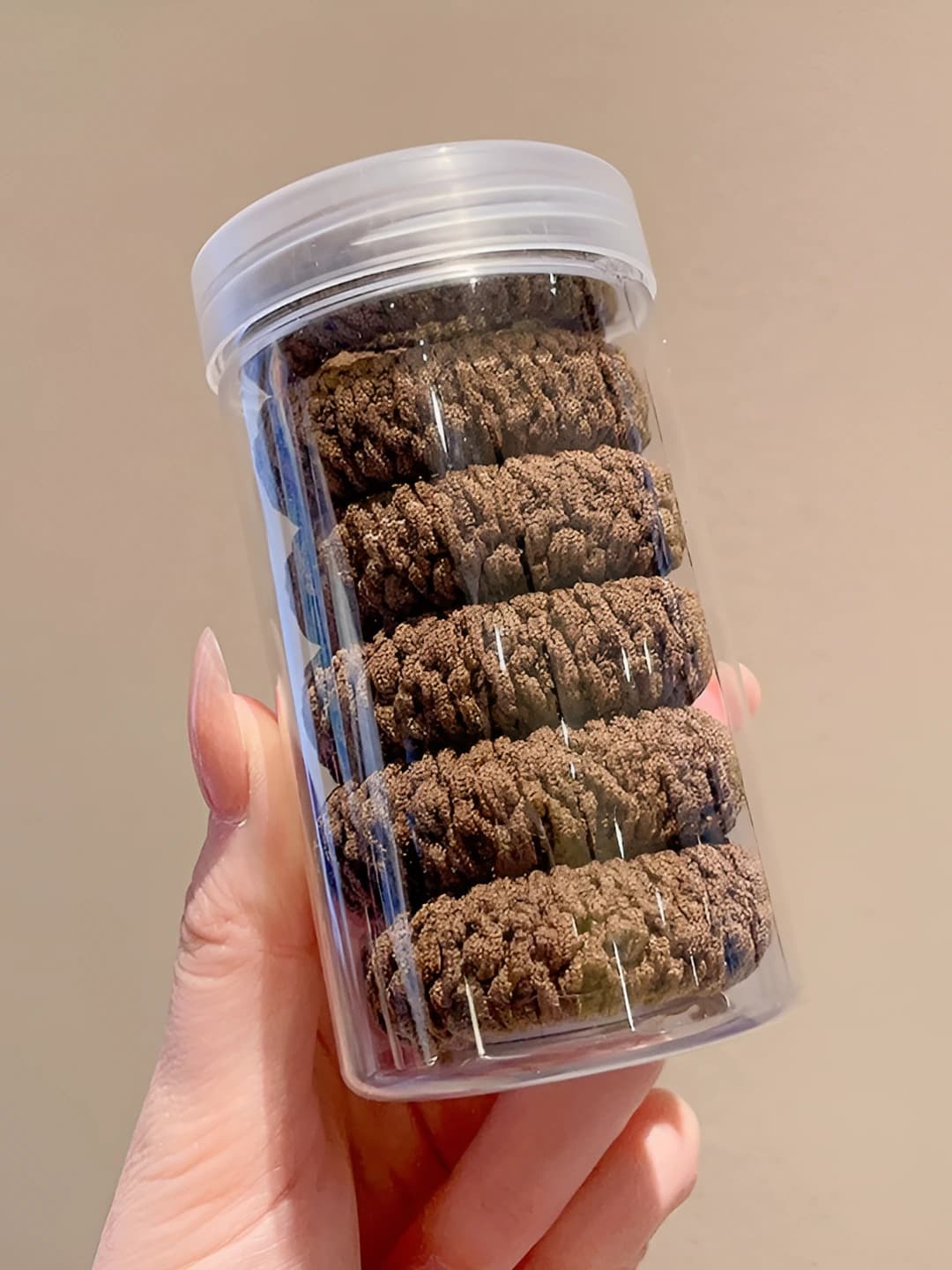 Brown, 6 pcs