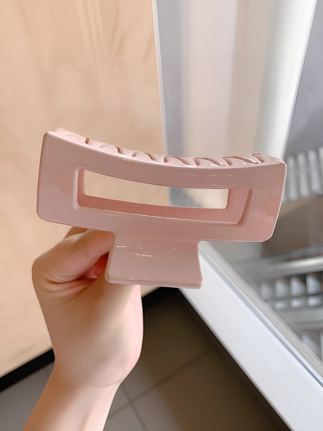 9# Glossy light pink 8.5cm