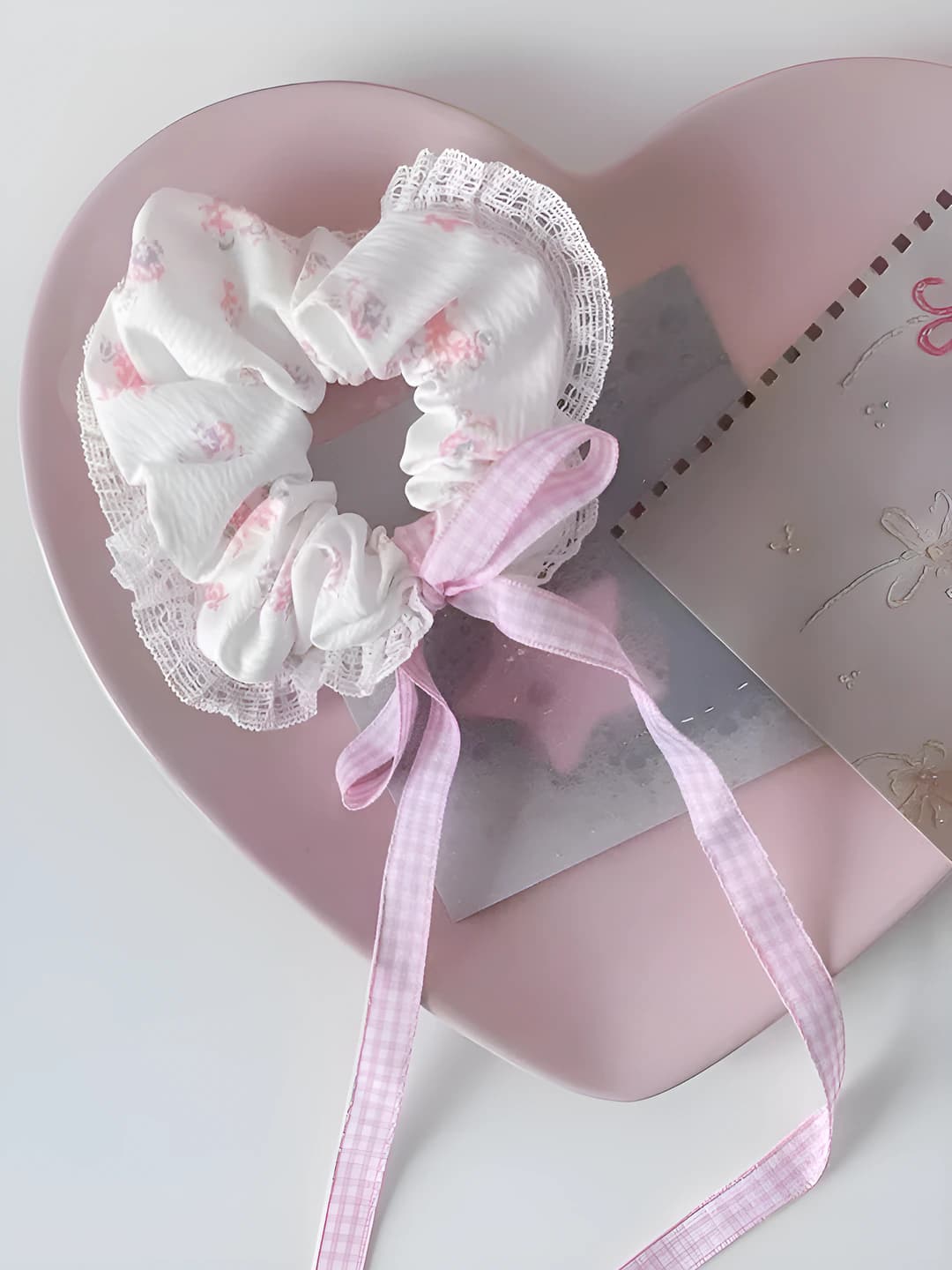 1# Pink ribbon, ~12 cm
