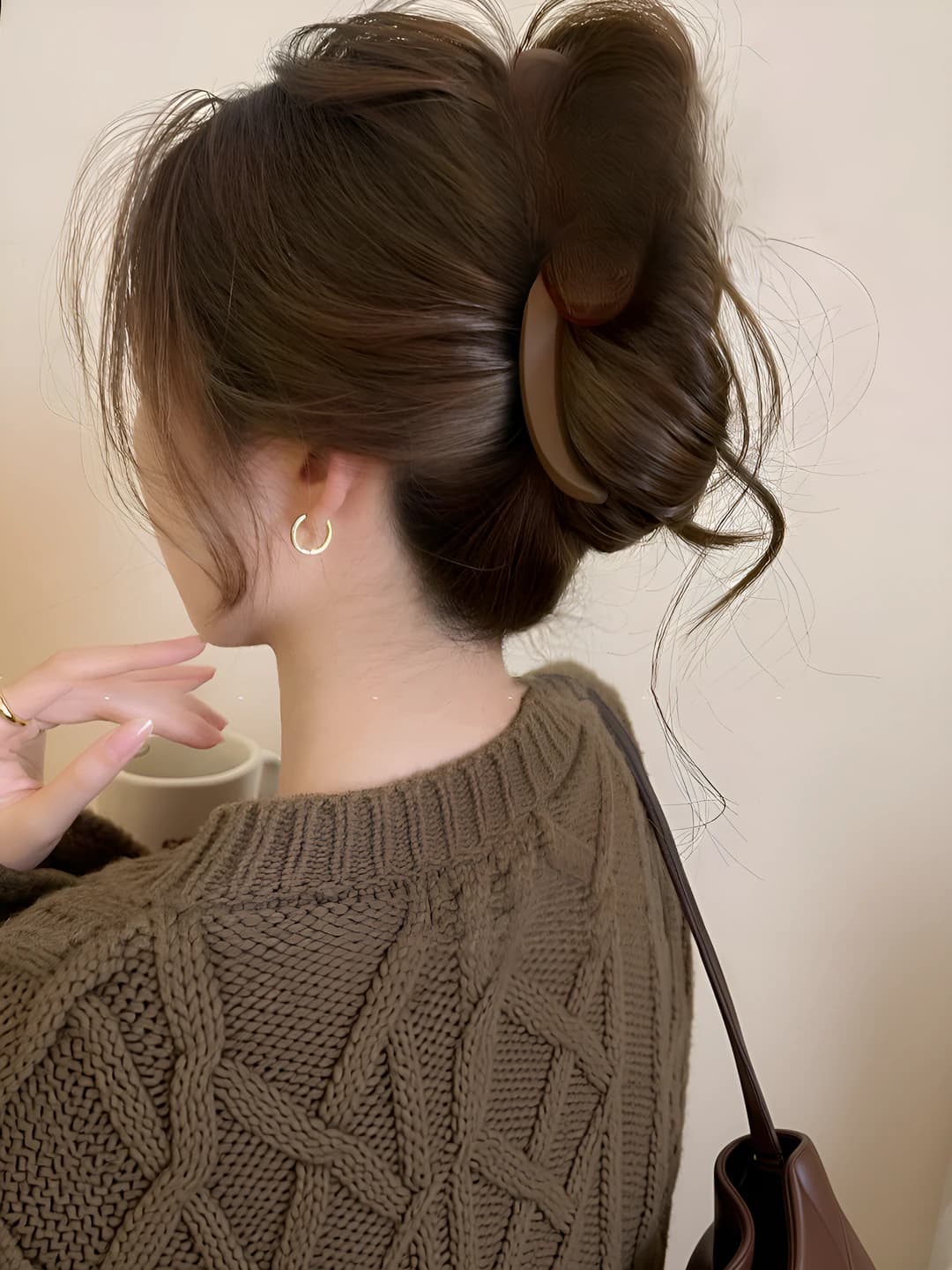 Matte coffee, 13 cm