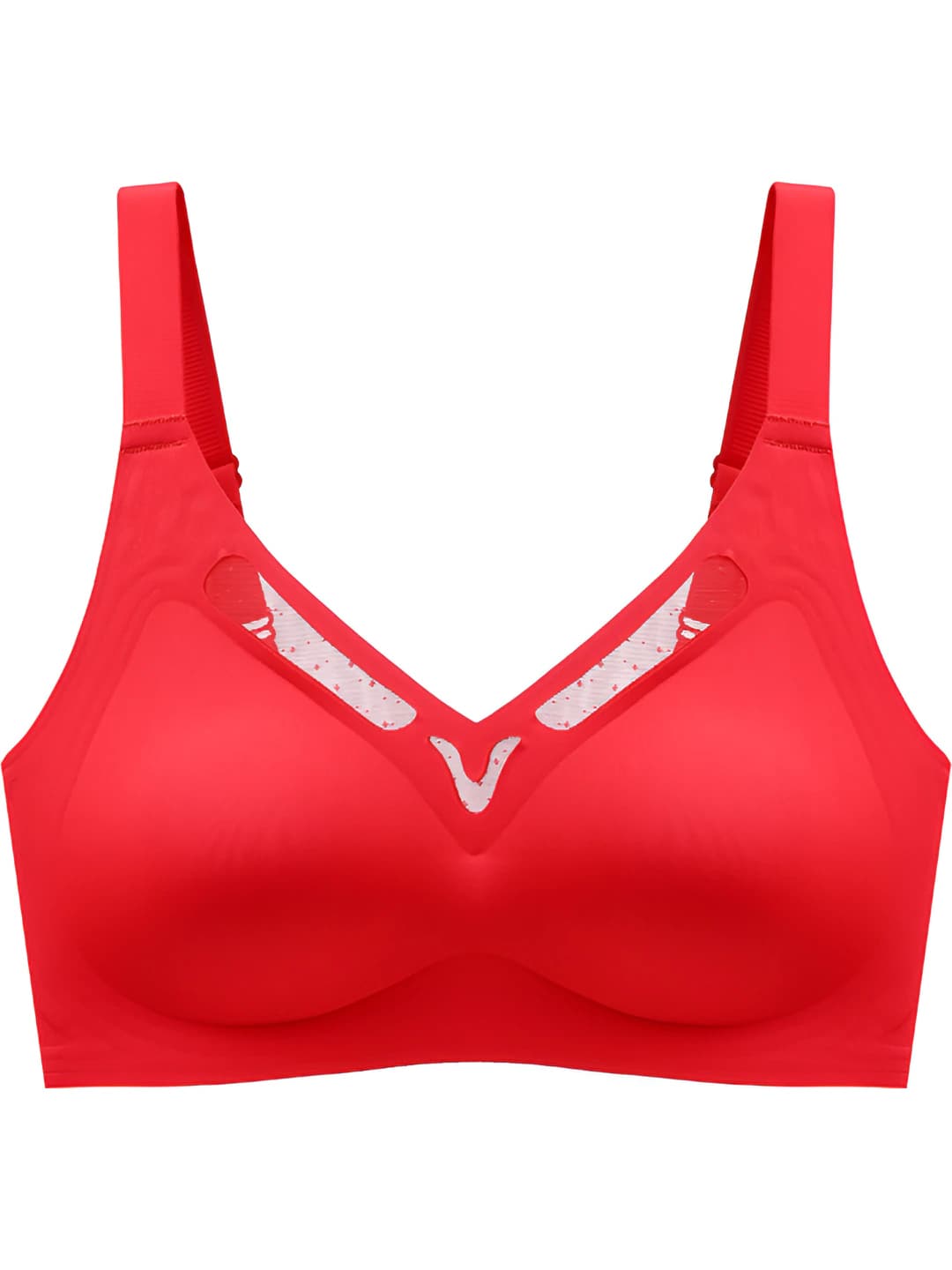 Bright red