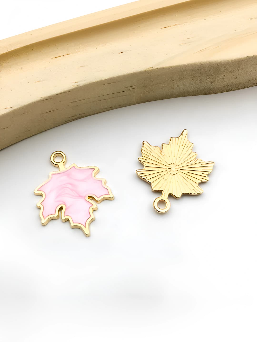 Pink maple with epoxy resin
