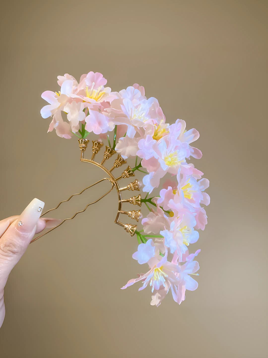 40# Hairpin - Pink (1 pc)