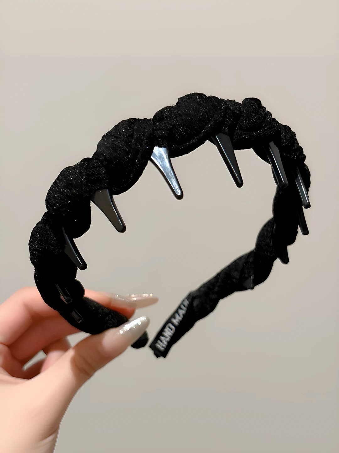 Black twisted