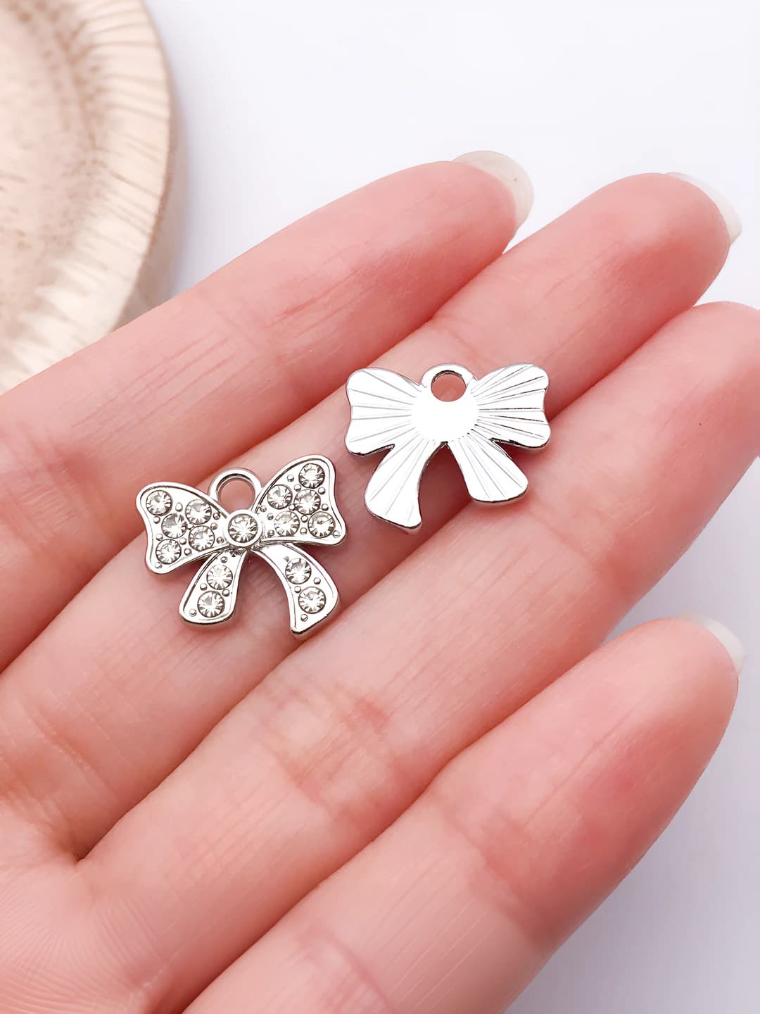 1 ta oq K retro diamantli tasma 13x15mm-1.1g-27024