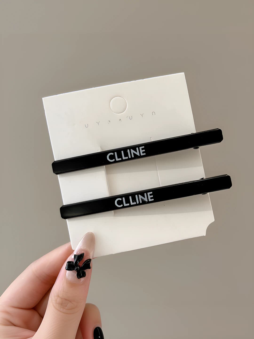 3# Black, 1 pair, 8cm