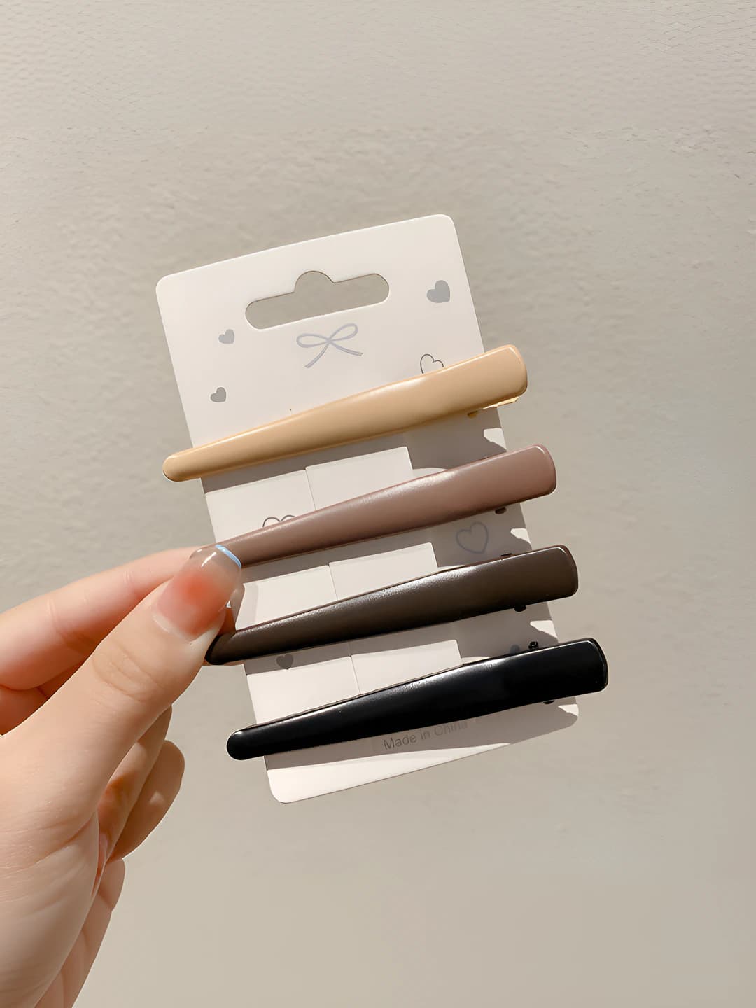 5# Teardrop clip 4 pcs set