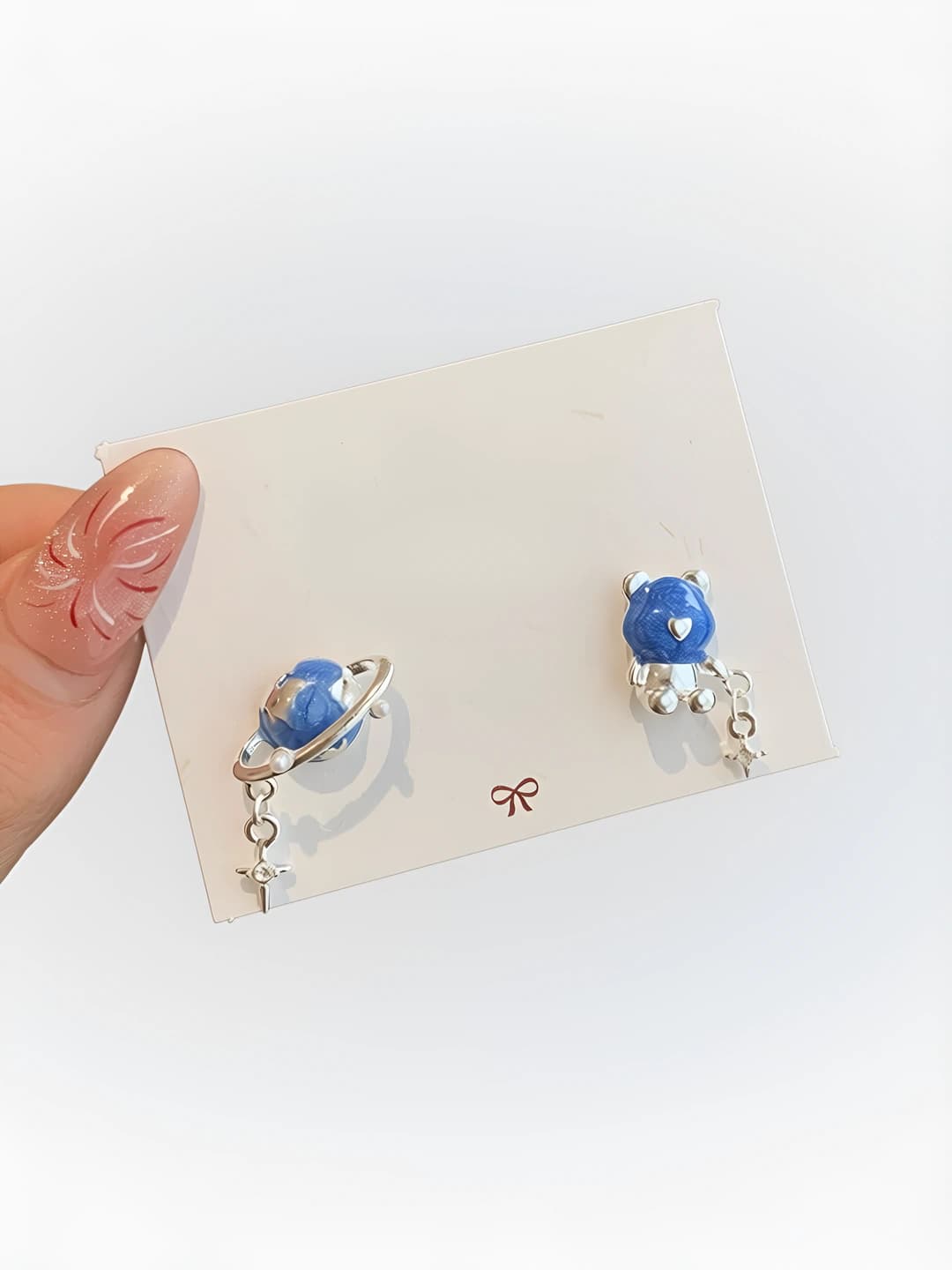 XK1 Blue bear studs