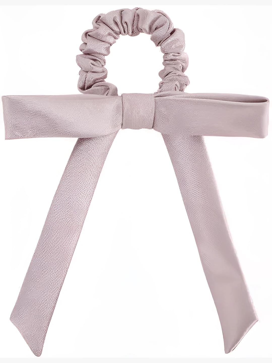 Pink ribbon scrunchie