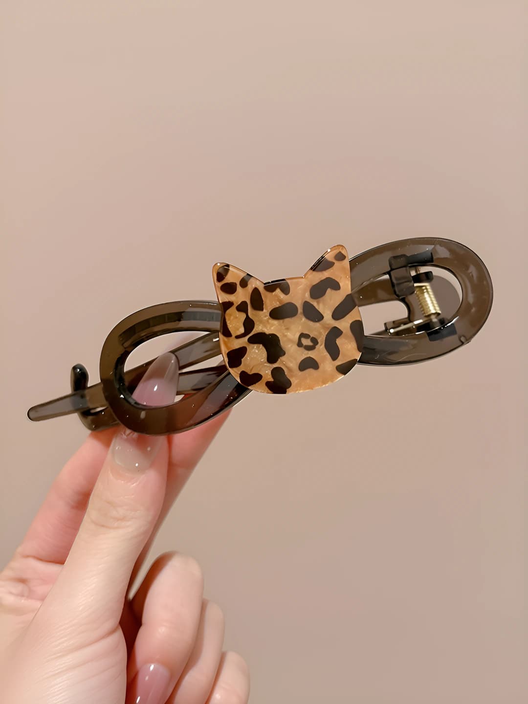 1# Леопардовый кот зажим 11cm