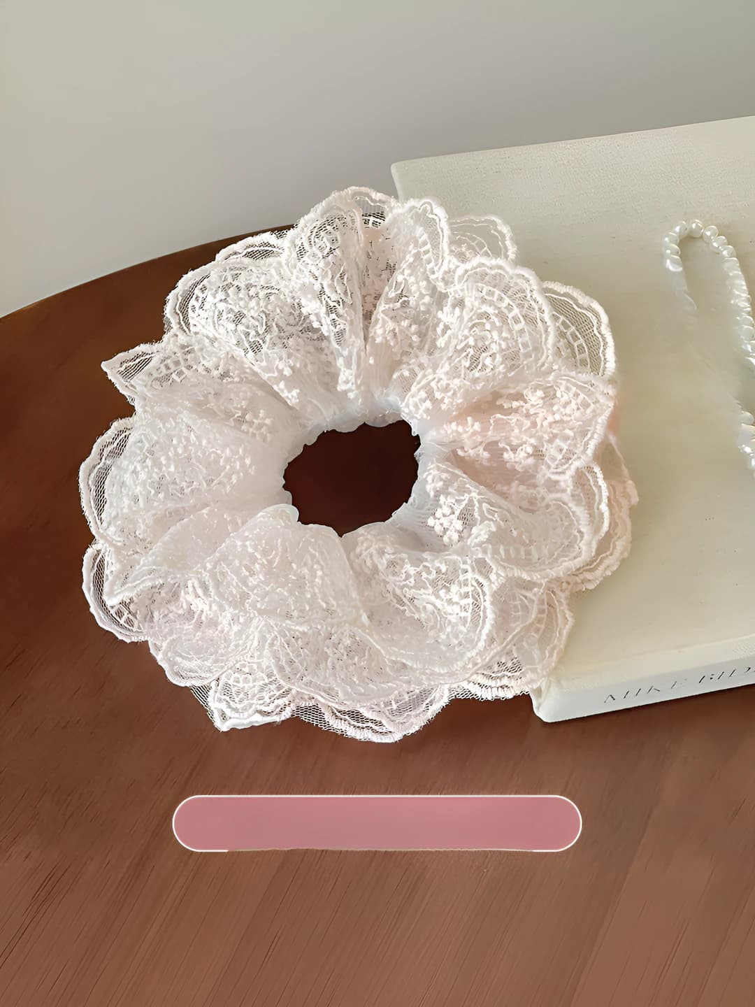 4# Lace pink 4 layers 18 cm