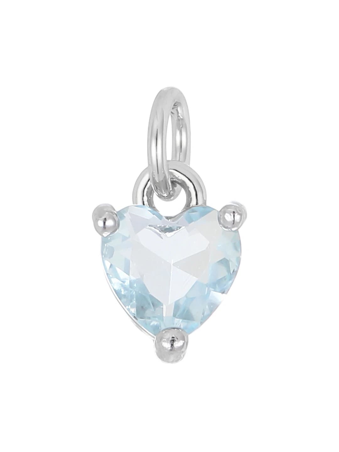 Silver-light blue (single pendant)