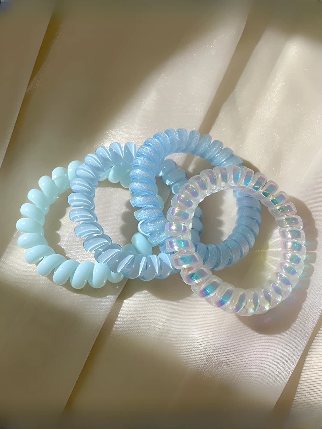 13# Light blue, clear 4 pcs