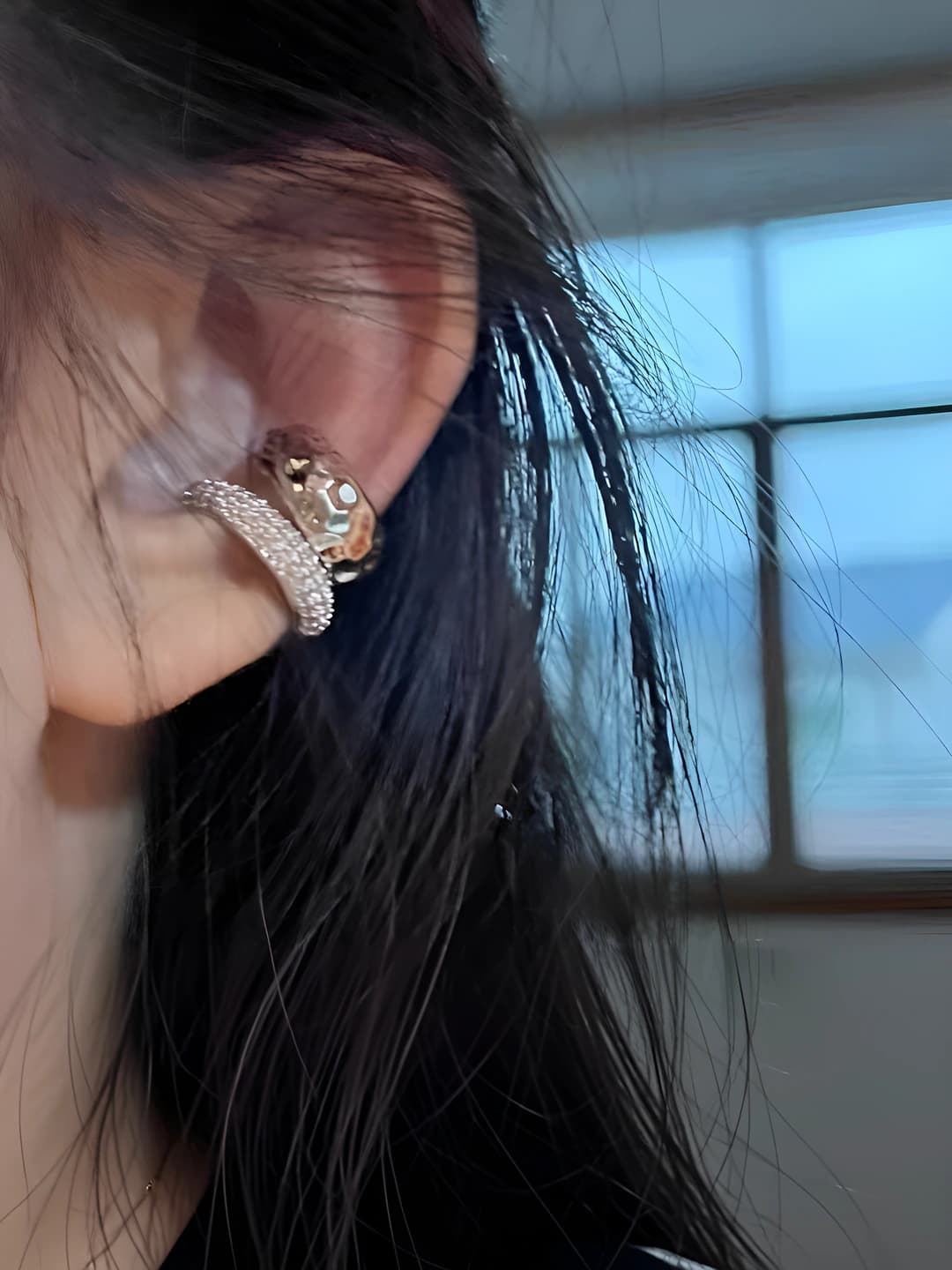 Серебряные зажимы