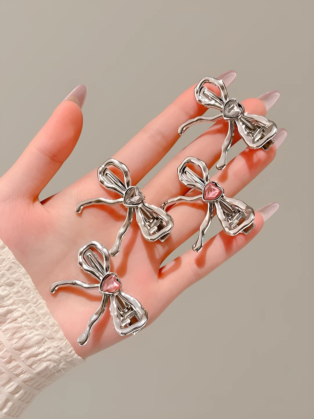 Metal bow, 4 pcs