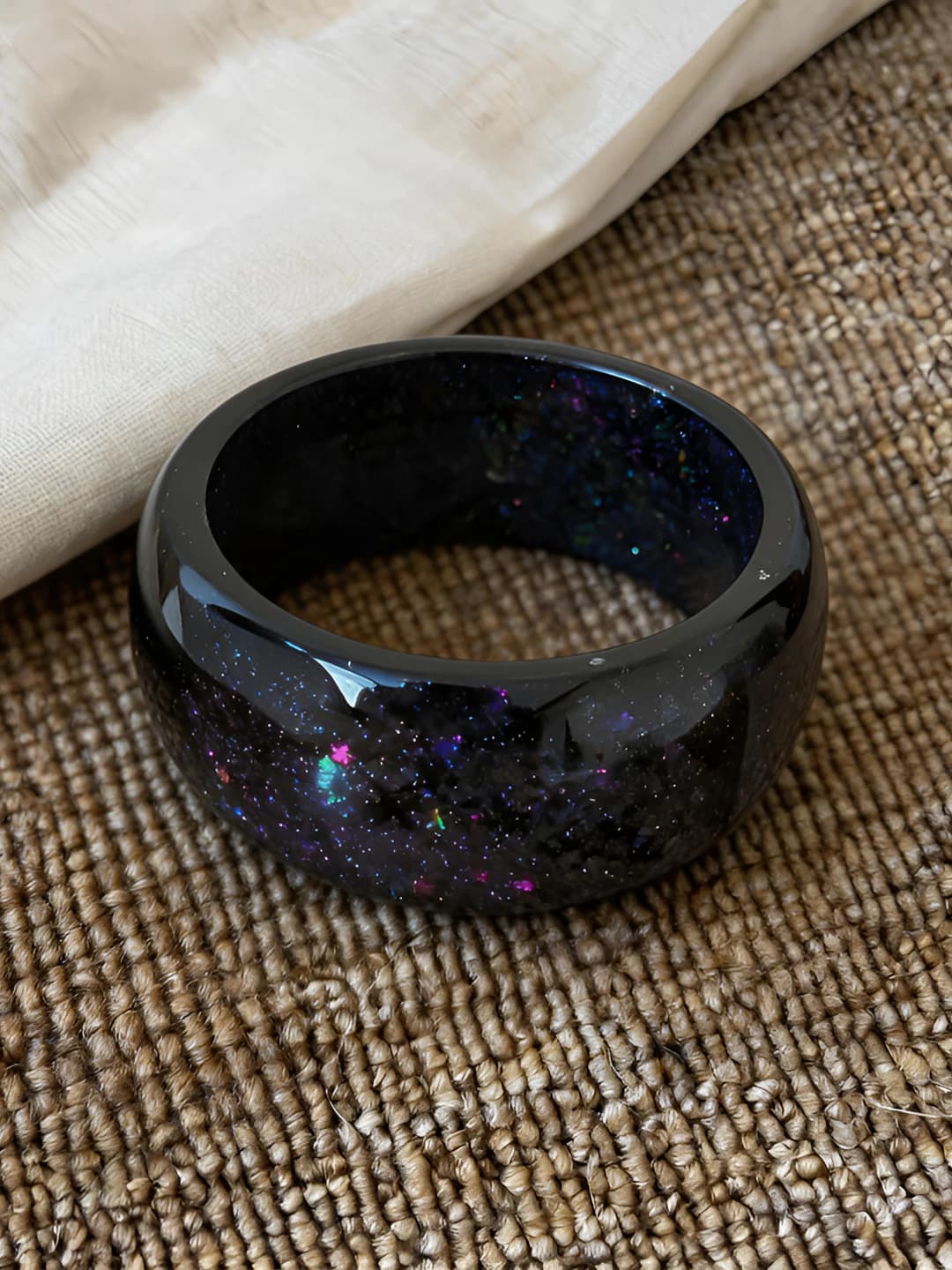 Bracelet - Iridescent - Black