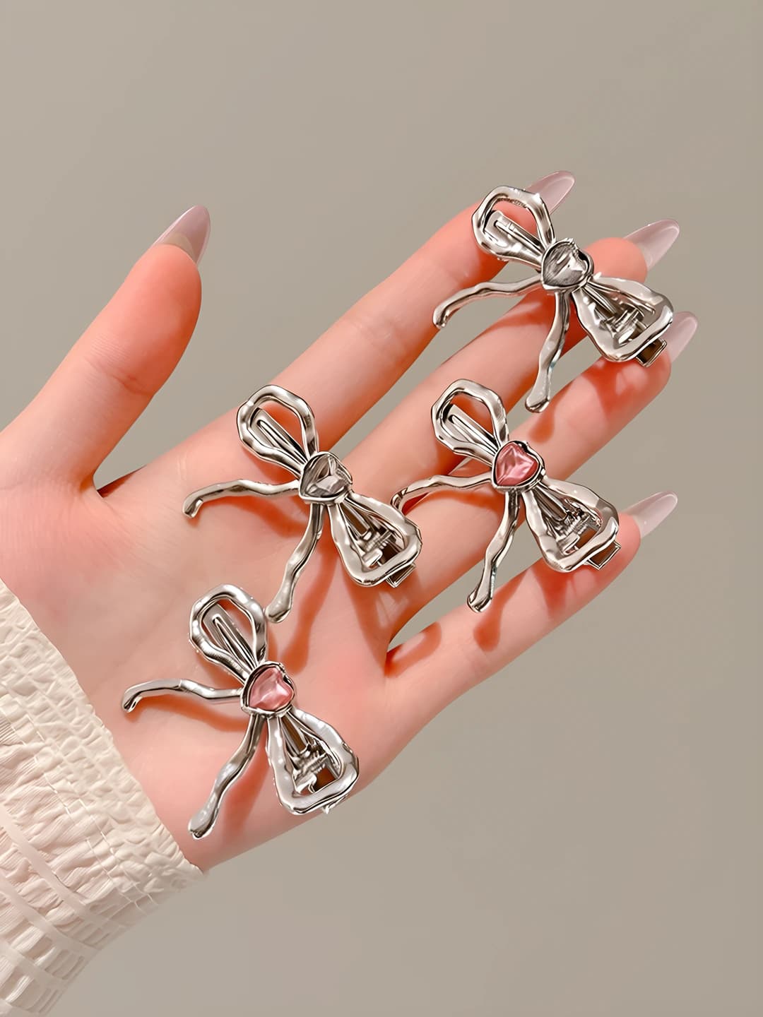 Metal bow, 4 pcs