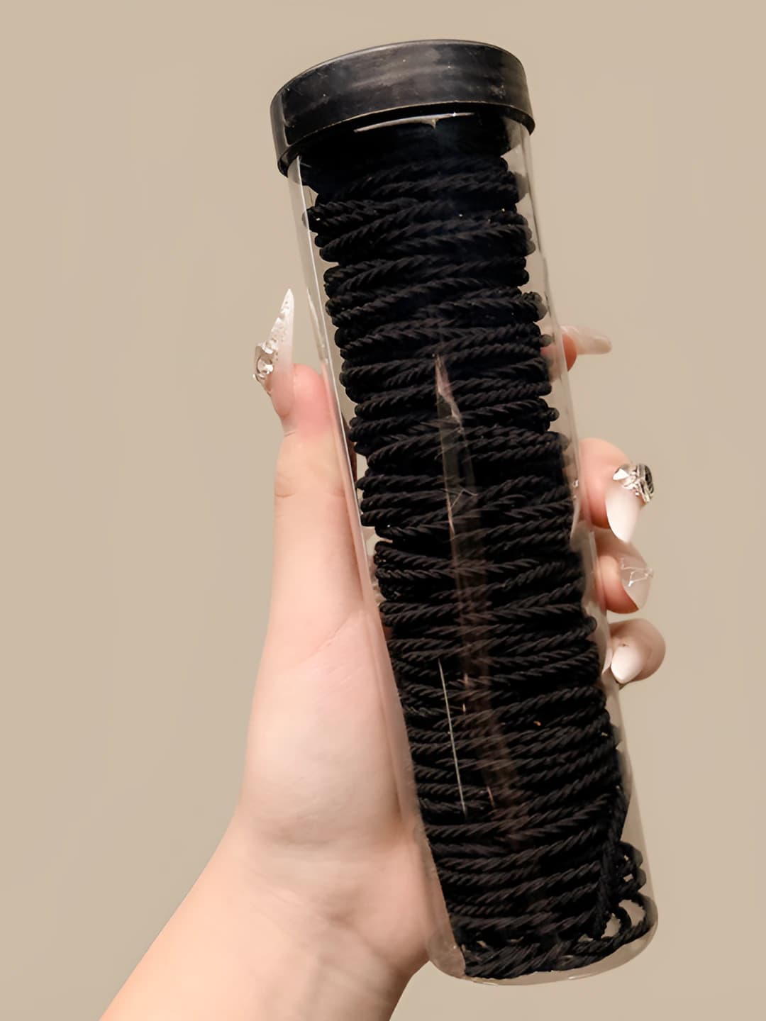 6# Black 100 pcs jar