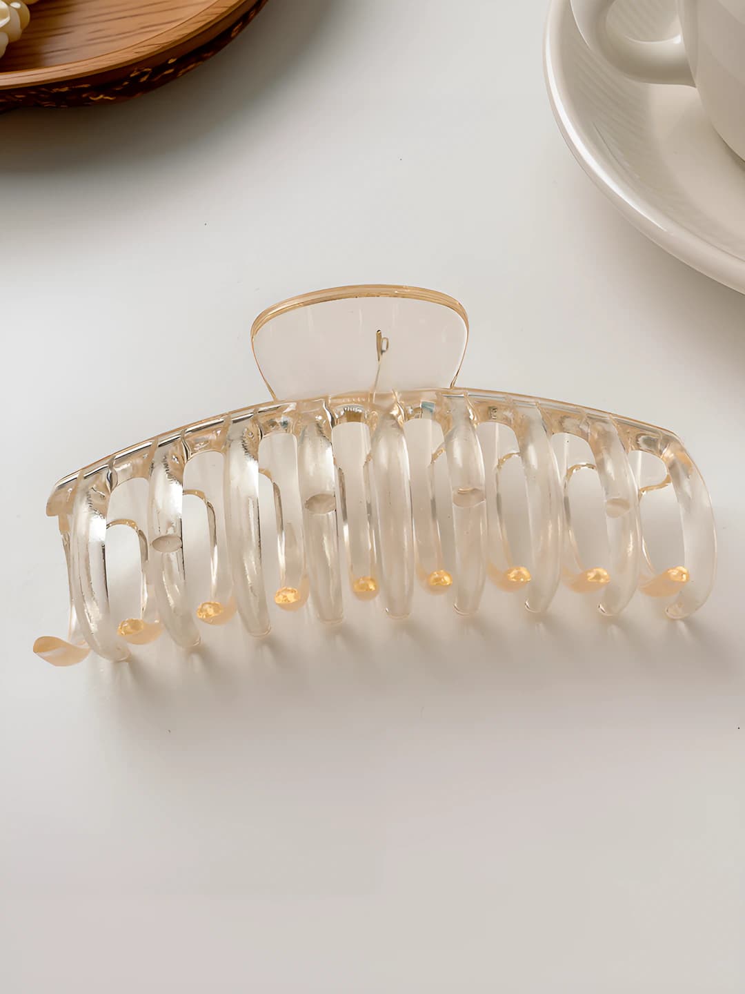 14# Spine champagne clear