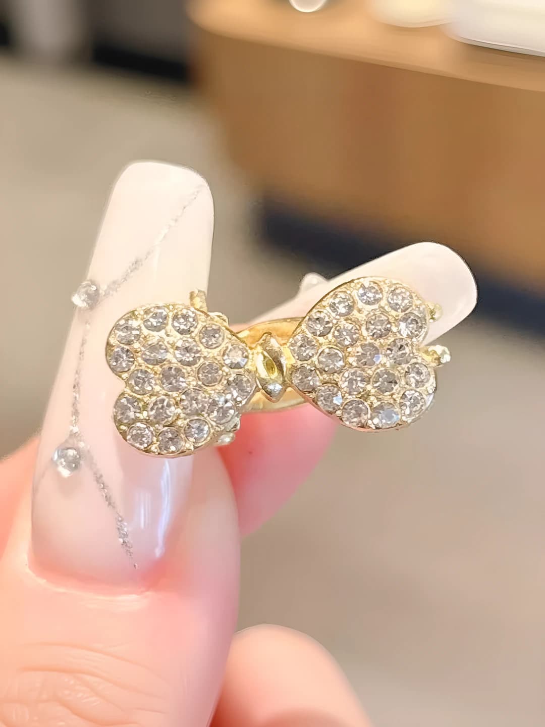 Silver diamond, 1 pc, 2 cm