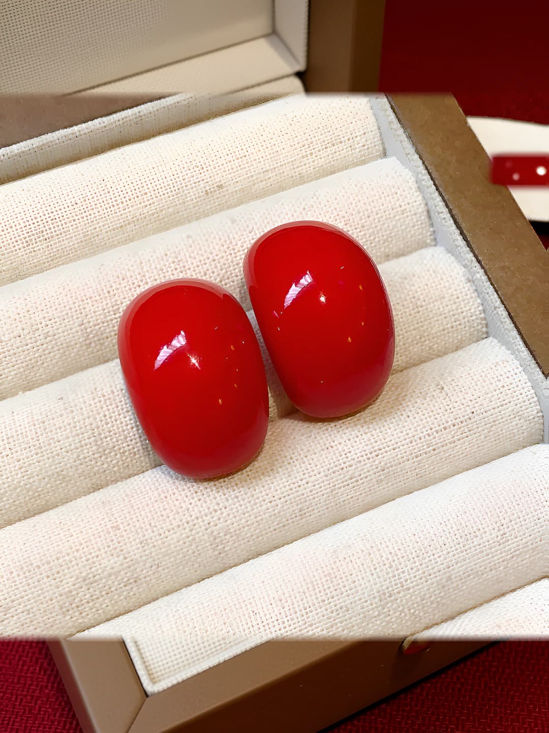 30# серебряная игла - красный