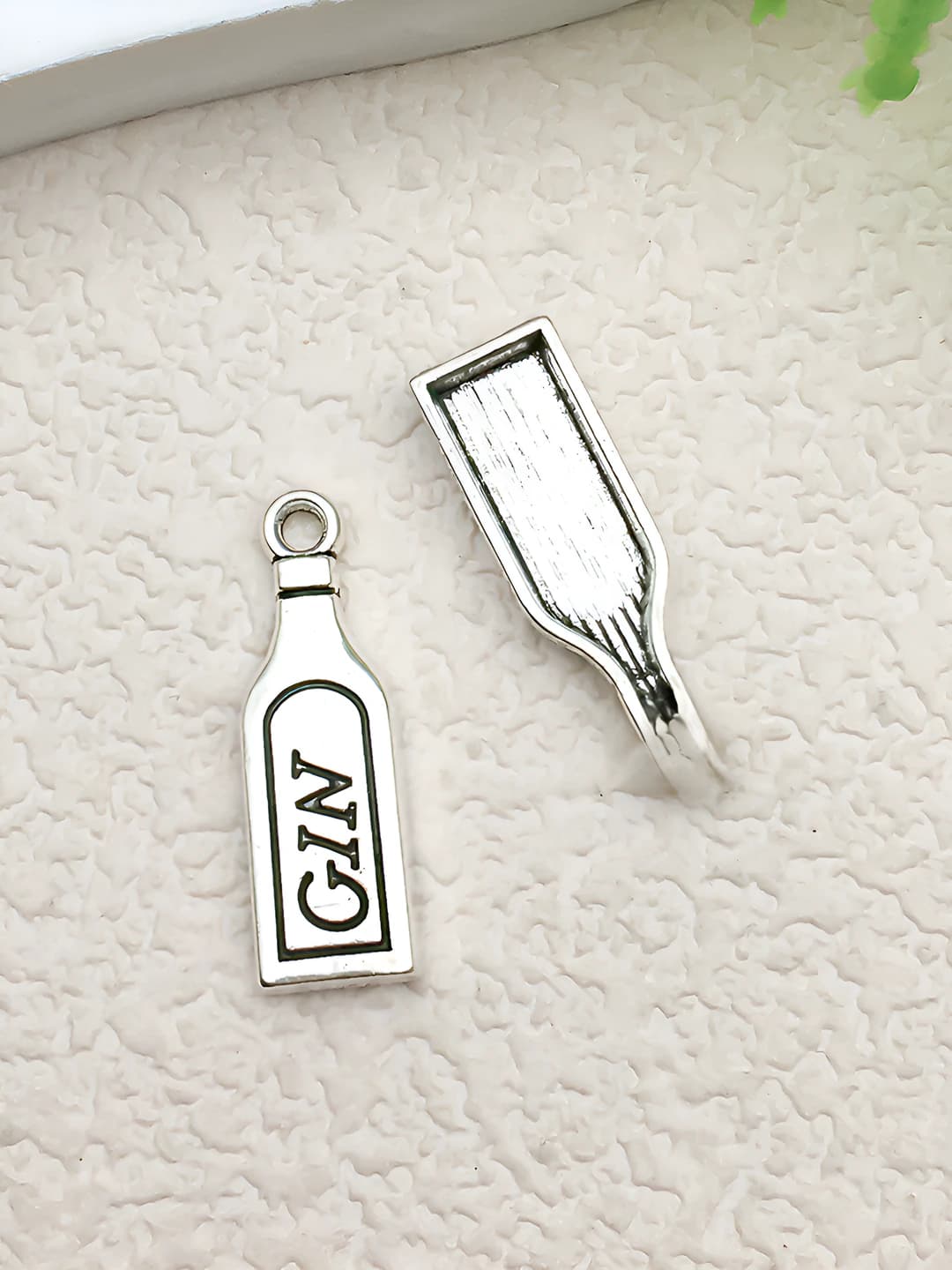 1 шт. бутылка вина 7x20mm-0.9g-11324