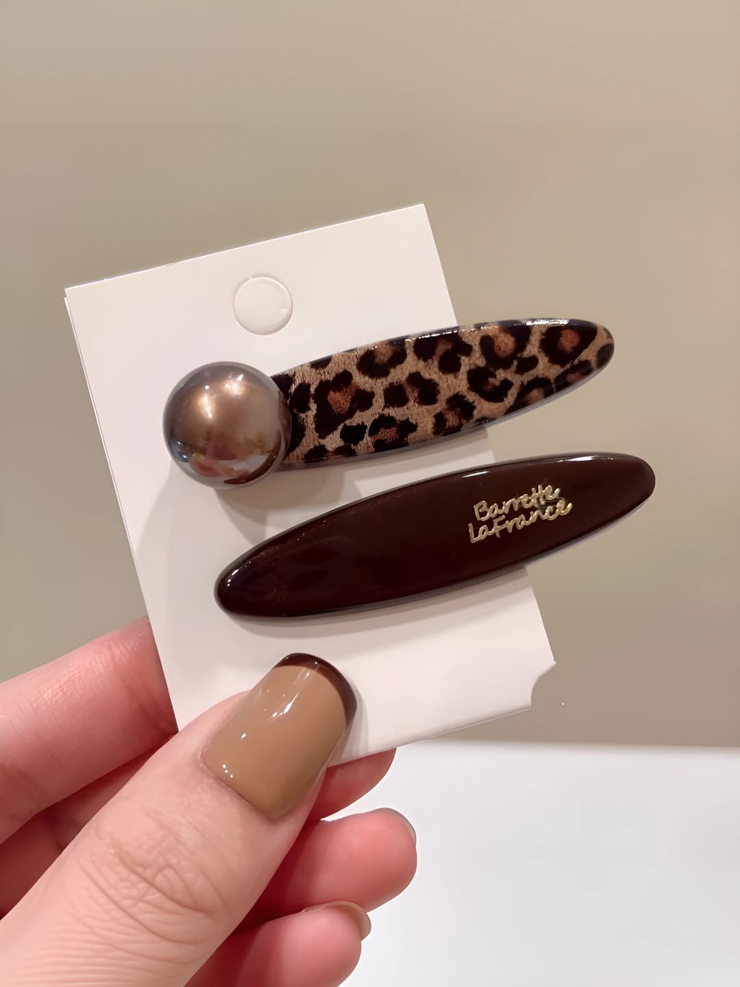 2# Teardrop clip pair 6cm