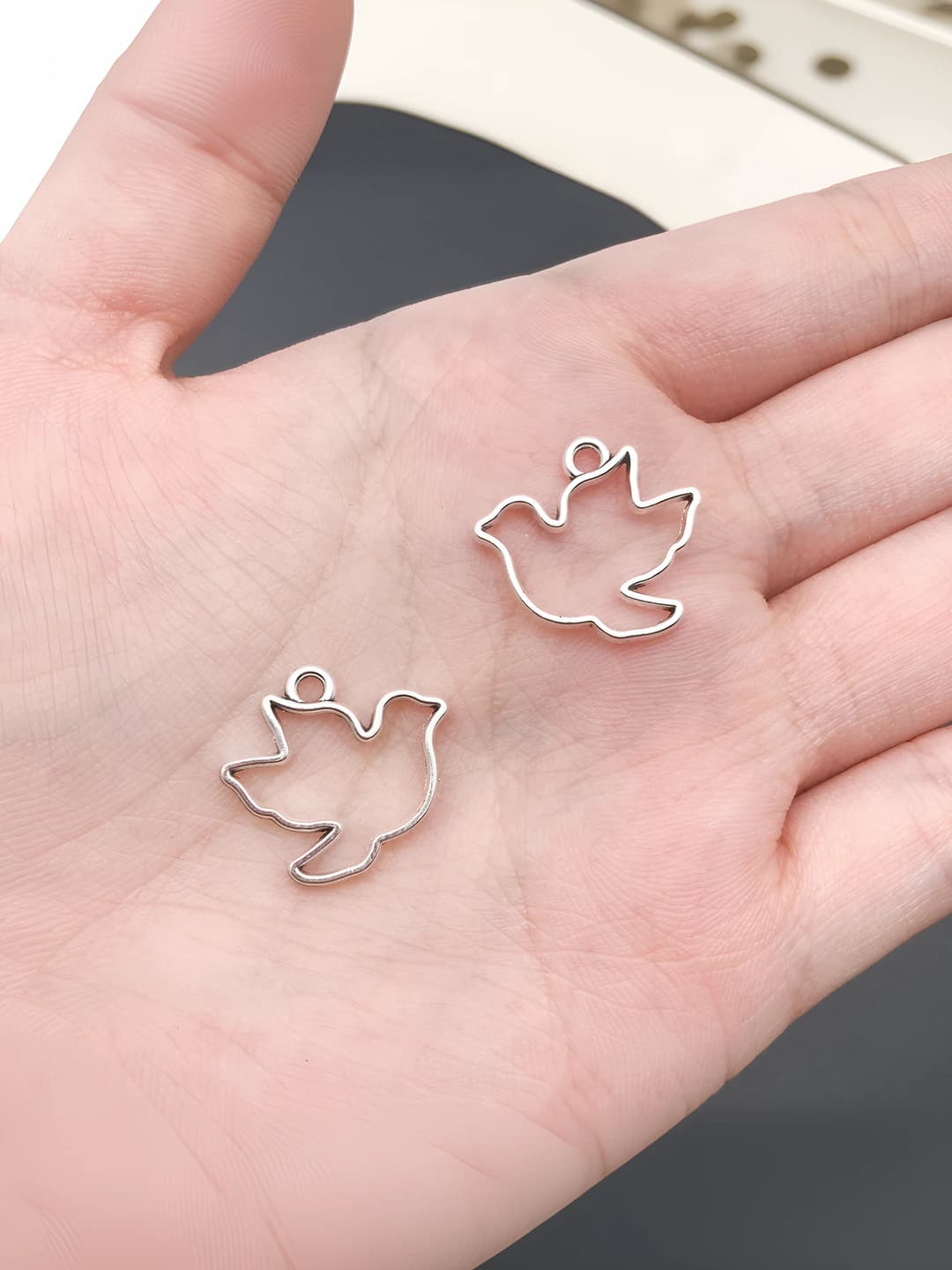 1 шт. эпоксидная птица рамка 19x19mm-0.8g-10798