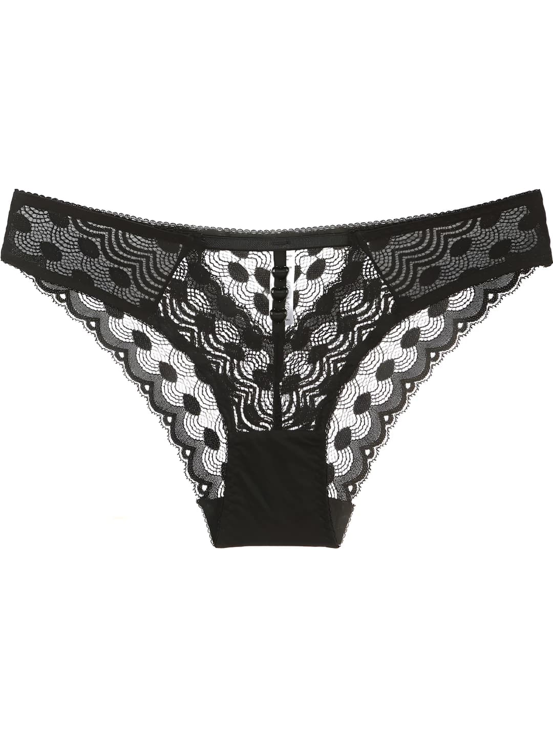 Black floral - 5 pairs