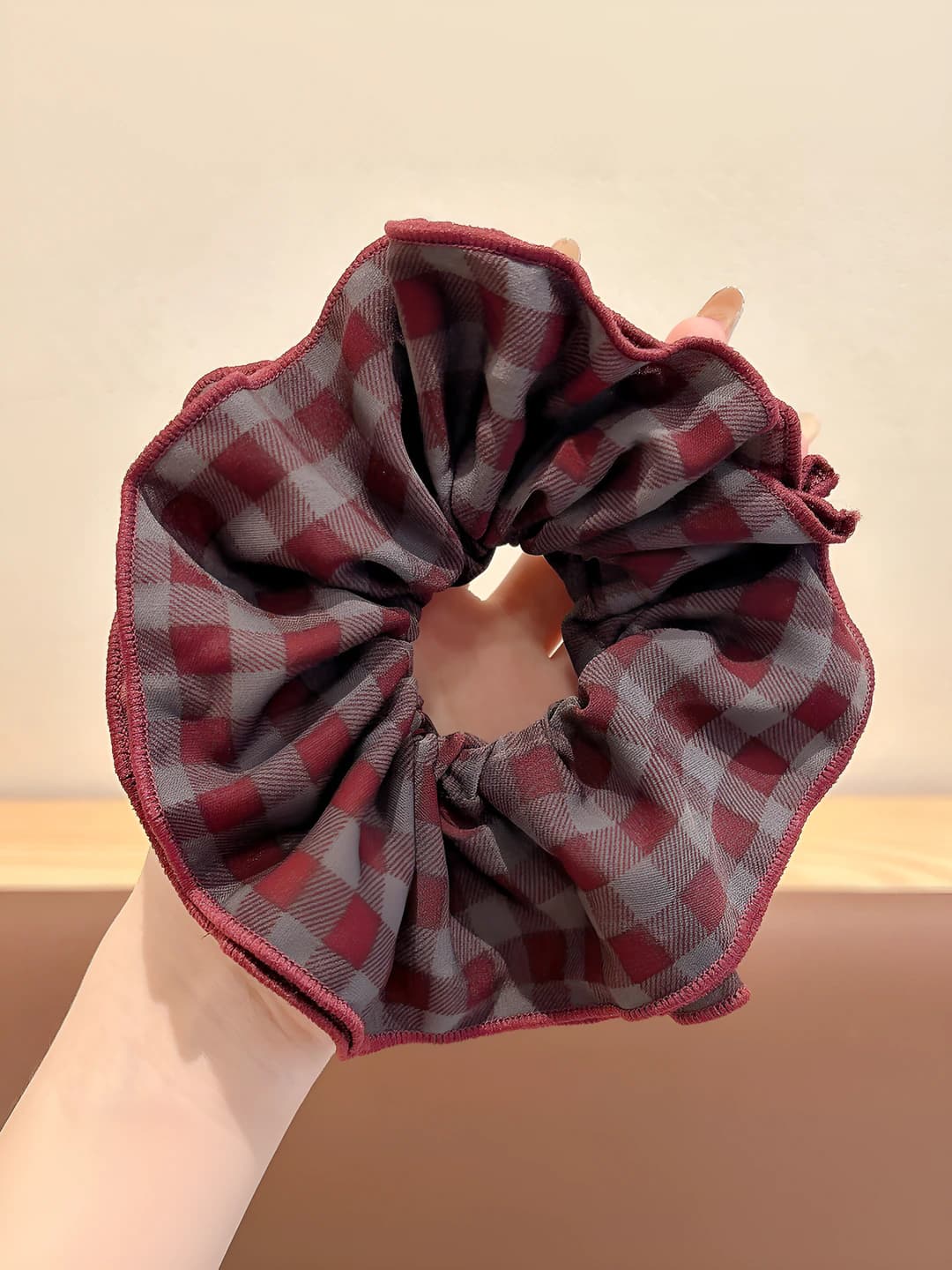 2# Binafsha ikki qatlamli katak, 18 sm
